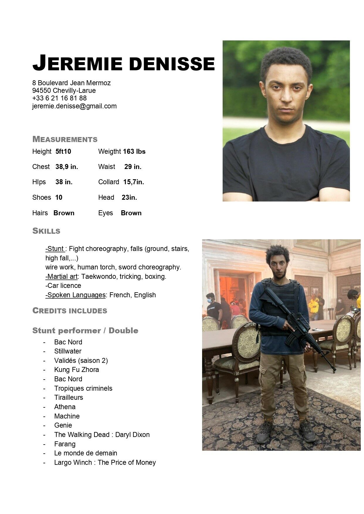 Sedcard